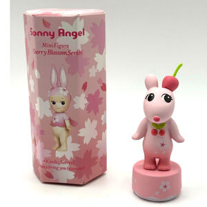 New Unbranded Mini Collectible Figure/Creature in Pink Cherry Costume, Open Box